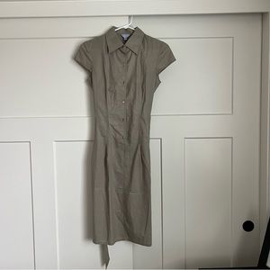 Vintage button up dress